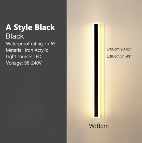 Modern Outdoor LED Wall Lamp