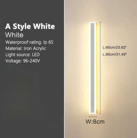 Modern Outdoor LED Wall Lamp